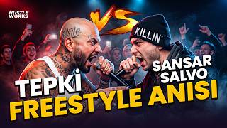 SANSAR SALVO İLE EFSANE FREESTYLE SAVAŞIM! @Tepki