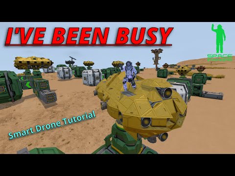 SMART AI Cargo Drone - Space Engineers