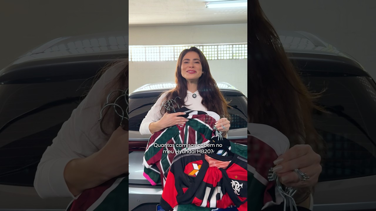 Quantas camisas cabem no Hyundai HB20?