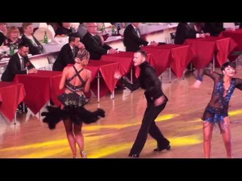 Latin Kvartal Cup 2017 World Open Latin 1/2 Samba Daniil Ulanov - Kateryna Isakovych