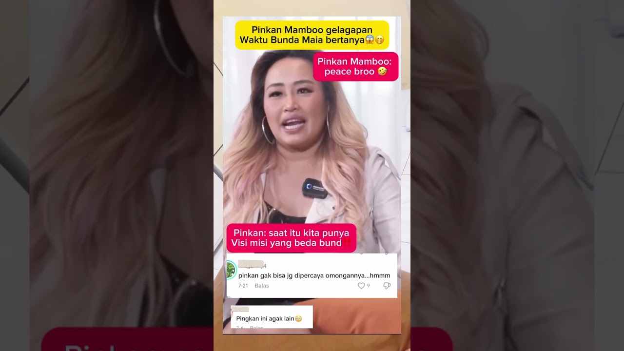 😳 Pinkan Mambo Gelagapan Saat Ditanya Maia Estianty‼️ #shorts #trending #viral #fyp #maiaestianty