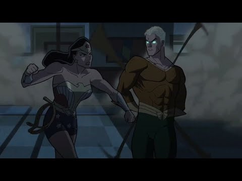 Wonder Woman vs Aquaman  | Justice Society WWII |