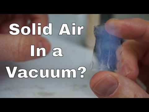 What Happens When You Put Aerogel In A Vacuum Chamber And Hydraulic Press? Video