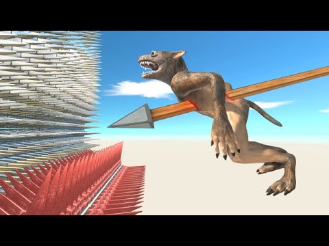 Ballista Challenge on Winding Road - Animal Revolt Battle Simulator