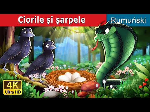 Ciorile și șarpele | The Crows and the Serpent in Romanian | @RomanianFairyTales