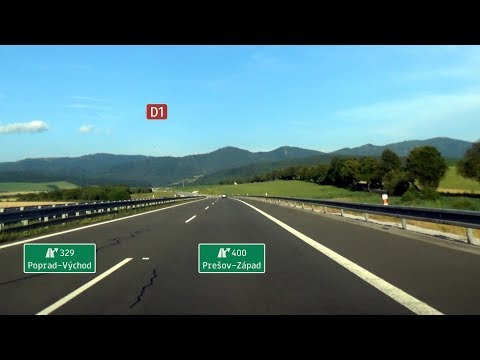 🇸🇰 D1: Poprad-Východ - Prešov-Západ (3,5x)