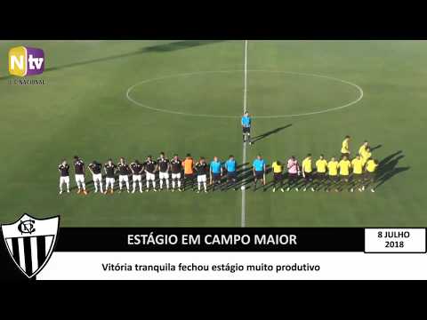 Vitória tranquila a fechar estágio em Campo Maior