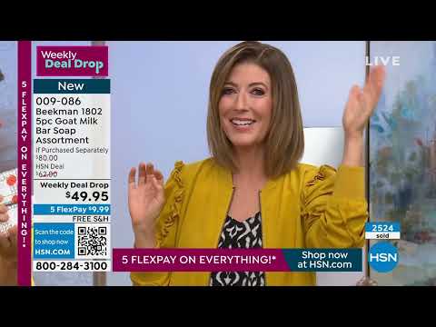 HSN | Beekman 1802 Beauty 5th Anniversary - All On Free Shipping 08.26.2023 - 08 PM