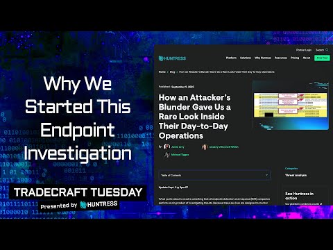 EDR, Ethics, and a Hacker Mistake | Tradecraft Tuesday