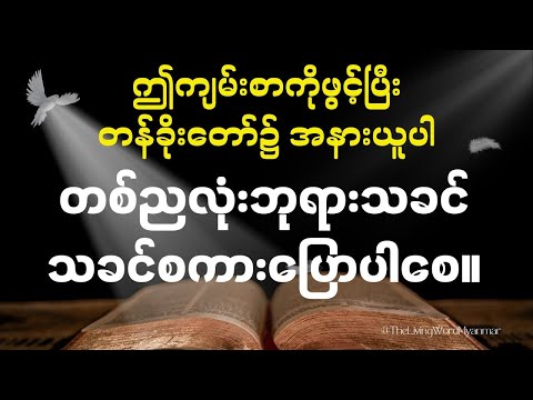 ဤကျမ်းစာကို တစ်ညလုံးဖွင့်ထားပါ။– ဘုရားသခင်၏ငြိမ်သက်ခြင်း၊ တန်ခိုးတော်နှင့် အတူရှိခြင်းဖြင့် နိုးထပါ။