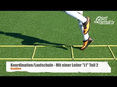 Fussballtraining: Laufleiter "L1" Teil 2 - Koordination - Kondition