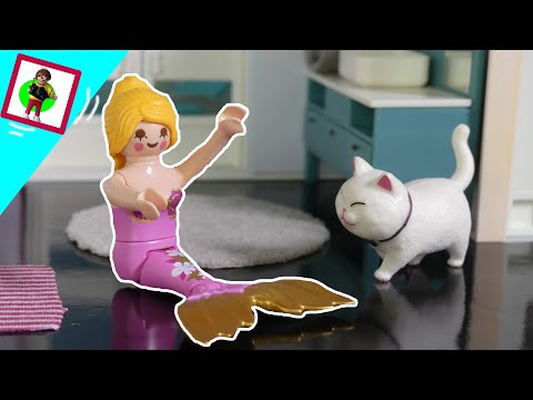 Playmobil Film "Frau Schick eine heimliche Meerjungfrau?" Familie Jansen / Kinderfilm / Kinderserie