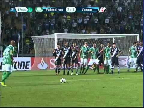 Gol do Marcos Assunção - Palmeiras 3x1 Vasco - Sulamericana 2011