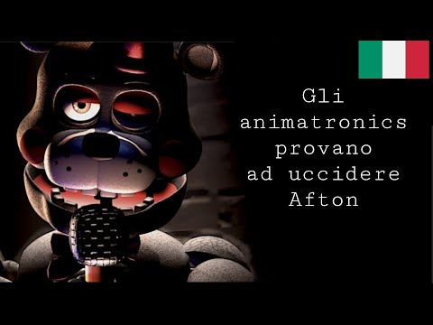 The animatronics try to kill Afton