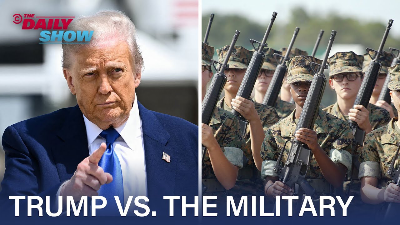 Trump Orders Ban on Trans Military & Plans Lavish Military Parade All in 5 Months | The Daily Show