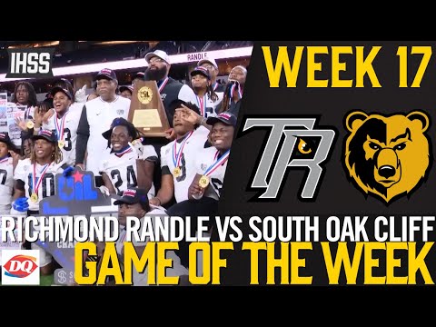 Randle Triumphs Over South Oak Cliff for First State Title | Game Highlights