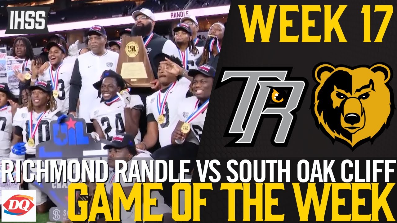 Randle Triumphs Over South Oak Cliff for First State Title | Game Highlights