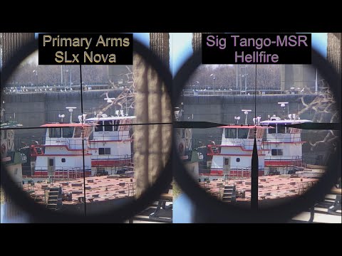 SLx Nova vs Tango-MSR Hellfire - Compare the Best Budget Daylight Bright 1-6x24 LPVO's