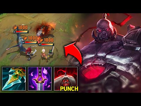 SION BUT WHEN I DIE I KILL EVERYONE IN 2 PUNCHES (LETHALITY SION IS CRACKED)