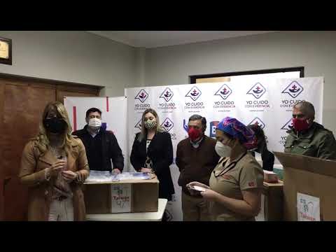 (VIDEO) Hospital de Linares recibe donación de comunidad taiwanesa en Chile