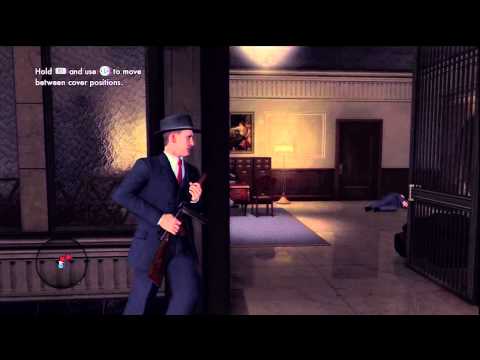 L.A. Noire shooting gameplay/"Bank job" street crime