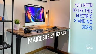 Quality at its Best: A Review of the Maidesite S2 Pro Plus Standing Desk #desksetup #homeoffice