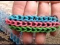 How to make a triple single rainbow loom bracelet ...