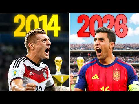 O MELHOR Jogador de Cada Seleção Campeã Mundial