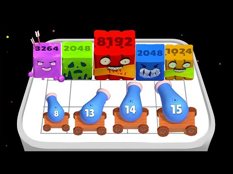 Ball Master 2048 Shooter in Max Level ⭐ Merge Simulator Battles ( PART - 04 ) NSD