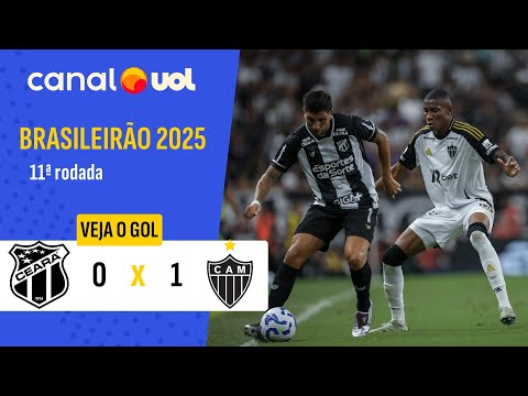 CEARÁ 0 X 1 ATLÉTICO-MG