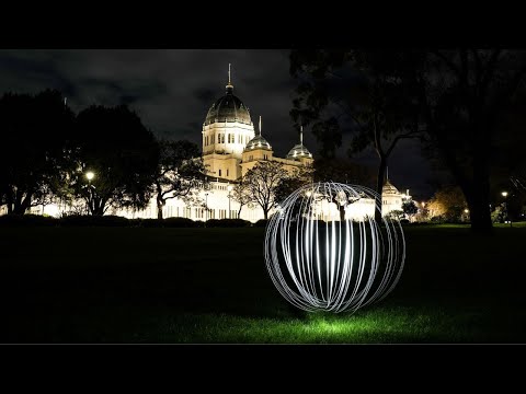 Light Painting Photography Tutorial | Simple Orb in 1 Minute!