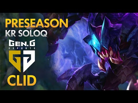 Preseason: Gen.G Clid - Rek'Sai Jungle - KDA 18/2/9