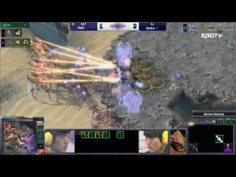 [0521] Rain(SKT) vs. Hydra(CJ) PvZ 5SET Akilon Wastes -SPL,Starcraft2,esportstv
