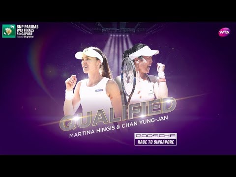 Chan Yung-Jan & Martina Hingis Qualify For 2017 WTA Finals HD