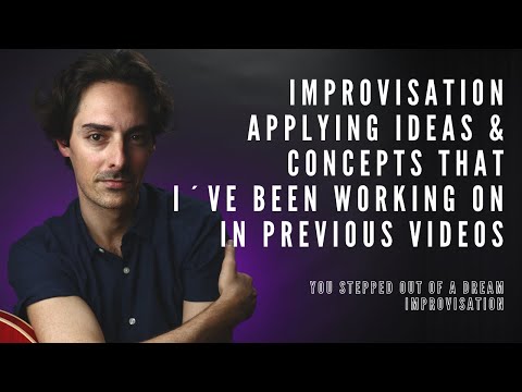 You Stepped Out Of A Dream | Jazz Guitar Improvisation