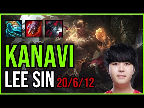 KANAVI - LEE SIN vs GRAVES Jungle - KR Master - Patch 11.7