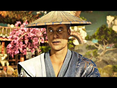 Mortal Kombat 1 - Old Raiden Returns Scene (MK1 2023)