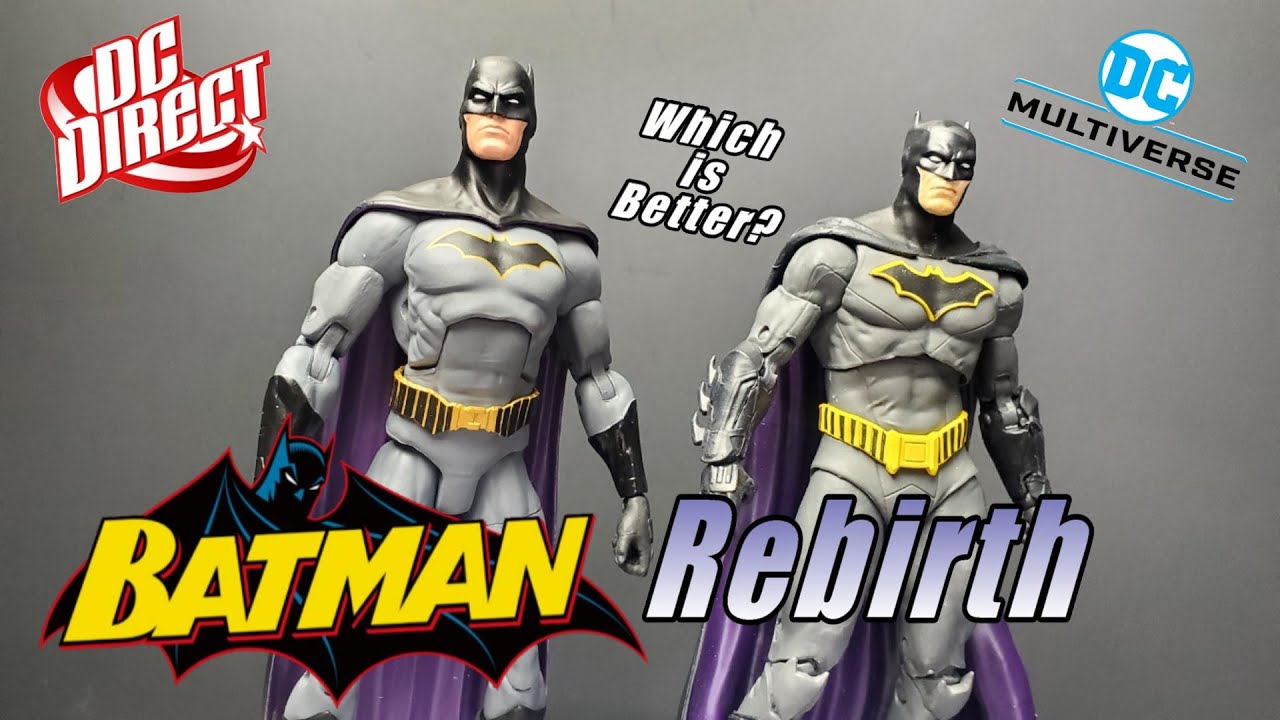 DC Collectibles DC Essentials: Batman Rebirth Version 2 Action Figure
