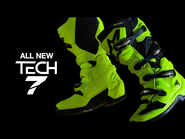 Alpinestars Tech 7 Boots Men Adult 5 6 7 8 9 10 11 12 13 14 15 16 Black Fluorescent Red Blue Purple Fluorescent Orange Gray Red White Fluorescent Yellow Pink Fluorescent Pink 217