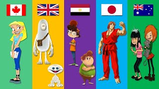 Cartoons From Different Countries | Pt.115