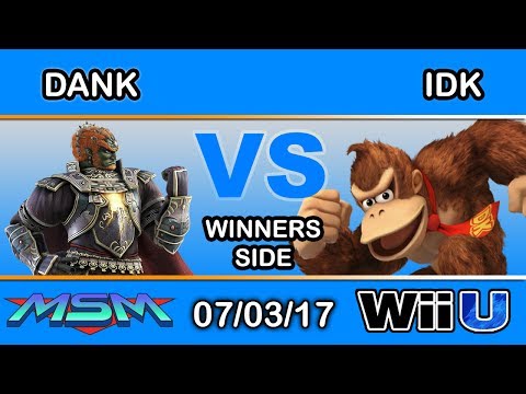 MSM 103 - 2PM | Dank (Ganondorf) Vs. HID | iDK (Donkey Kong) Winners Side