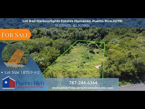 Ocean View Lot in Harbour Lights, Palmas del Mar – Luxury Living in Humacao, PR 🌴