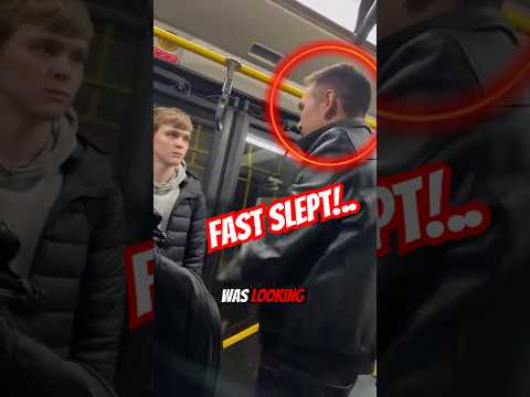 He Harassed Passengers on a Train… Then Picked the WRONG Guy 🤫