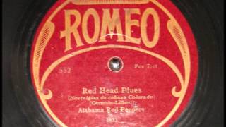 RED HEAD BLUES by the Alabama Red Peppers w Red Nichols 1928