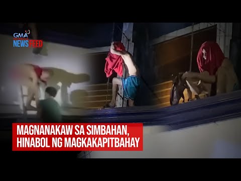 Magnanakaw sa simbahan, hinabol ng magkakapitbahay GMA Integrated Newsfeed
