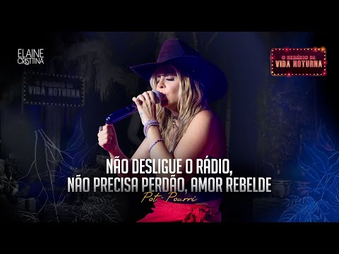 ELAINE CRISTTINA - NÃO DESLIGUE O RÁDIO/ NÃO PRECISA PERDÃO/ AMOR REBELDE - COVER