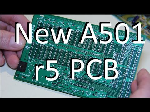 I made an Amiga 500 memory expansion - replica A501 R5