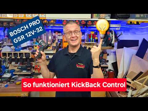 How Bosch Advanced KickBack Control works on the GSR 12V-32 | RPH