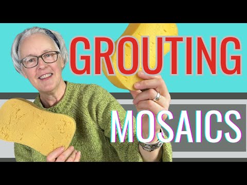 HOW TO GROUT A MOSAIC | A step by step guide to grouting mosaics