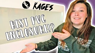 Kages Reptile Enclosure Build and Review (Discount Code!)// The BEST PVC Reptile Enclosures????